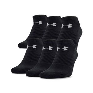 Under Armour Charged Cotton 2.0 No Show Socks , Size Large